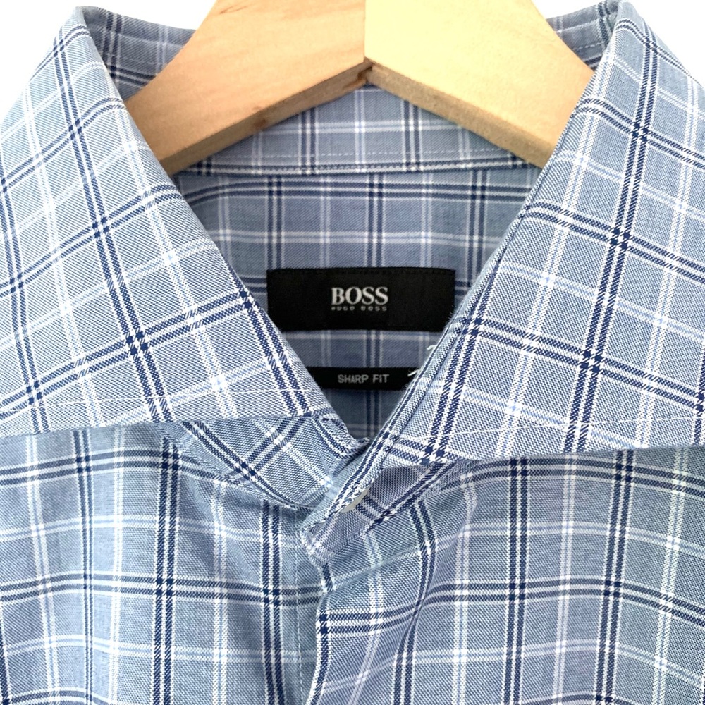 Hugo Boss Checkered Button Down